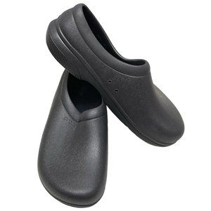 Crocs Slip Resistant Shoes On The Clock Clogs Nurse Shoes Chef Shoes Men Size 11